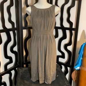 Banana Republic Gray Sleeveless Dress